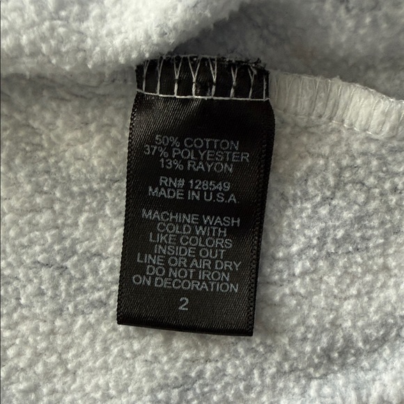 Aviator Nation Kids Blue Tiger Hoodie- Size 2 - Picture 7 of 8